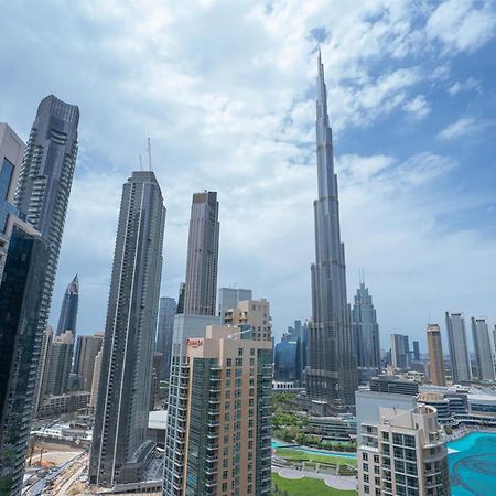 Luxury 2 Bedroom Suite With Full Burj Khalifa View Dubai Eksteriør billede
