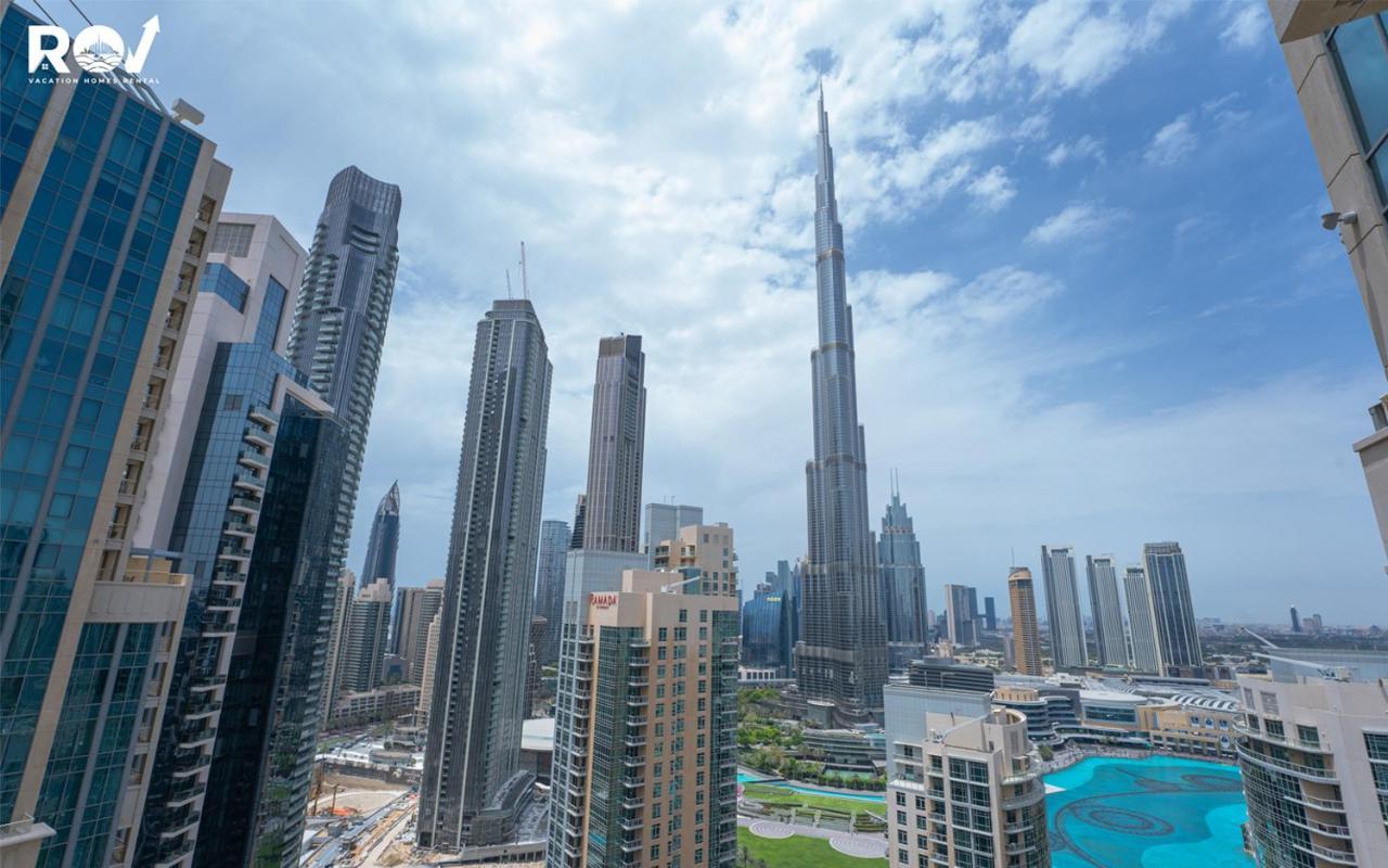 Luxury 2 Bedroom Suite With Full Burj Khalifa View Dubai Eksteriør billede